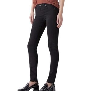AG Adriano Goldschmied the Stilt cigarette leg jeans in black